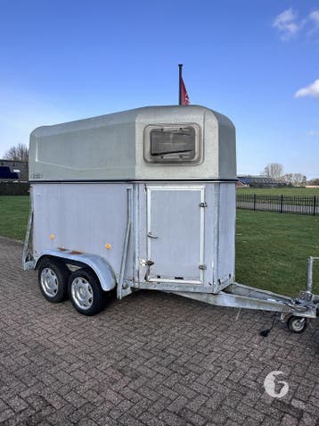Leuke Bockmann 1.5 paards!, Ophalen, Zo goed als nieuw, 1½-paards trailer