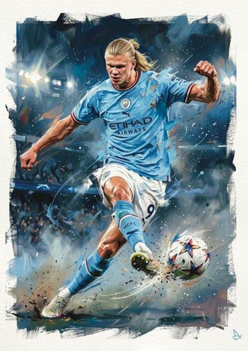 ANDSAL - Erling Haaland Manchester City Special Limited, Nieuw