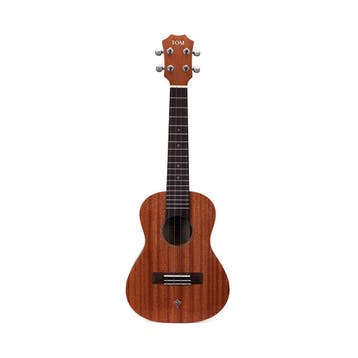 TOM S1 Concert Ukelele met Sapelli Body en DAddario Snaren, Muziek en Instrumenten, Snaarinstrumenten | Overige, Ophalen of Verzenden