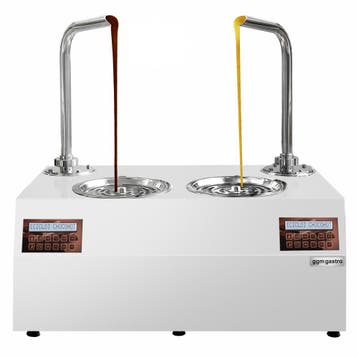 GGM Gastro | Automatische chocoladedispenser - 2x 5,5kg per, Verzenden