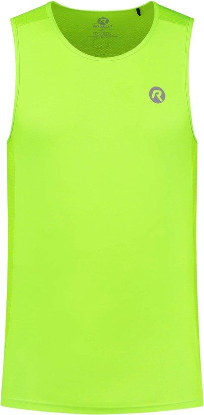 Rogelli Core Hardloopsinglet Heren - Fluorgeel - M, Kleding | Heren, Sportkleding, Nieuw, Verzenden