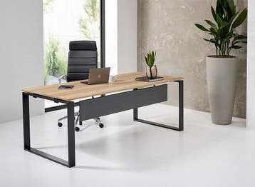 Nieuw Directiebureau Deluxe Dutch office, Huis en Inrichting, Bureaus, Ophalen of Verzenden, Nieuw