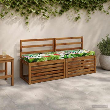 vidaXL Bankkussen SOEST 100% Polyester Meerkleurig 160 x 40, Verzenden, Nieuw, Meerkleurig