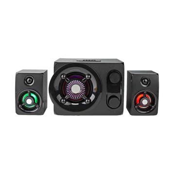Nieuwe Nedis GSPR41021BK met garantie, Computers en Software, Pc speakers, Ophalen of Verzenden, Nieuw, Nedis