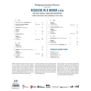 lp nieuw - pygmalion raphael pichon - MOZART REQUIEM (nieuw), Verzenden, Zo goed als nieuw, Overige formaten