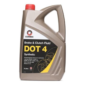 Remvloeistof DOT 4 - 5 liter Comma BF41L (Remsysteem), Verzenden, Nieuw