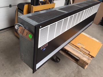 Itho luchtgordijn, inbouw (1531), Ophalen of Verzenden, Gebruikt, 800 watt of meer, Overige typen