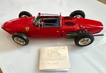 CMC 1:18 - Modelauto - Ferrari Dino 156 F1 Sharknose 1961, Nieuw