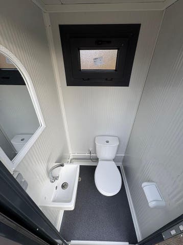 Dubbele Sanitaire Unit | Luxe en geïsoleerd, Doe-het-zelf en Verbouw, Sanitair, Ophalen of Verzenden, Nieuw, Toilet
