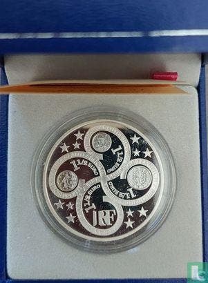 Frankrijk 1½ euro 2003 (PROOF) First anniversary of the..., Postzegels en Munten, Munten | Europa | Euromunten, Verzenden, Goud
