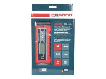 Absaar Acculader PRO 4.0 6V/12V 4A, Verzenden, Nieuw