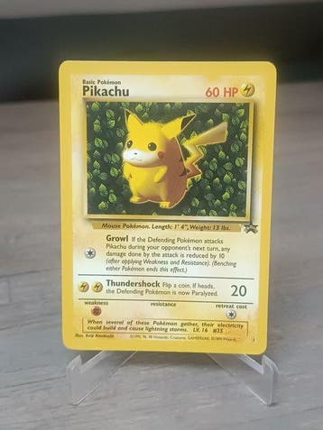 Pokémon - 1 Card - Pikachu Promo - WOTC, Nieuw