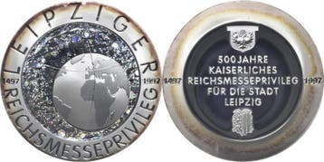 Zilver medaille 1997 Leipzig, Verzenden