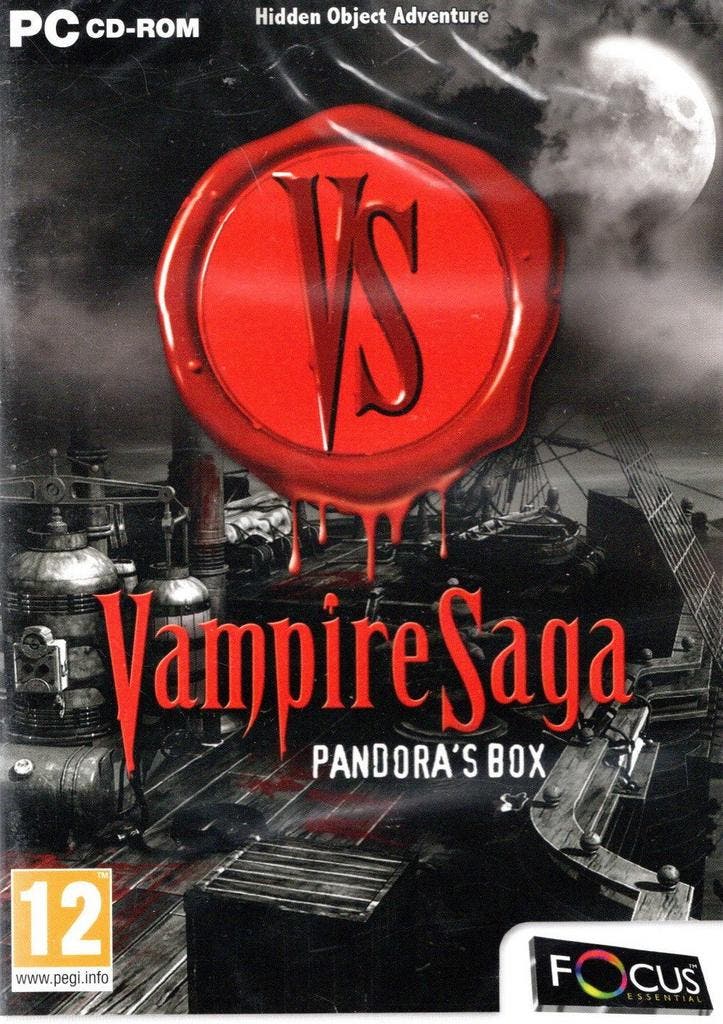 PC Vampire Saga: Pandoras Box (Geseald), Spelcomputers en Games, Spelcomputers | Overige Accessoires, Nieuw, Verzenden