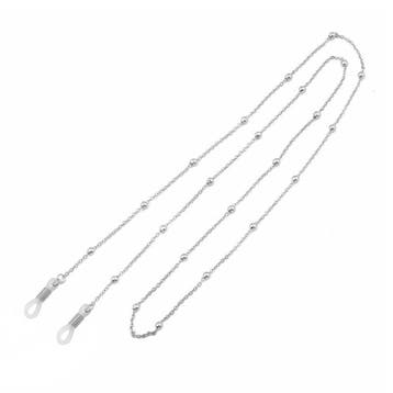 Fako Bijoux - Brillenkoord - Ketting - Bolletjes - 75cm -, Verzenden, Nieuw