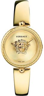 Versace VECQ03025 Palazzo Empire dames horloge 34 mm, Sieraden, Tassen en Uiterlijk, Horloges | Dames, Overige merken, Staal, Verzenden