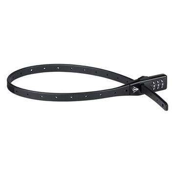 Cijferslot fies | Dunlop | 53 centimeter (3 cijfers, Zwart), Verzenden, Nieuw