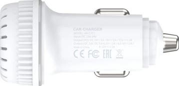 Autolader – USB QC 3.0 + USB-C – Snellader 2 Poorten –, Ophalen of Verzenden, Nieuw