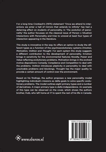 The evolution of personality 9789463010436 P.J. Hettema, Verzenden, Zo goed als nieuw, P.J. Hettema