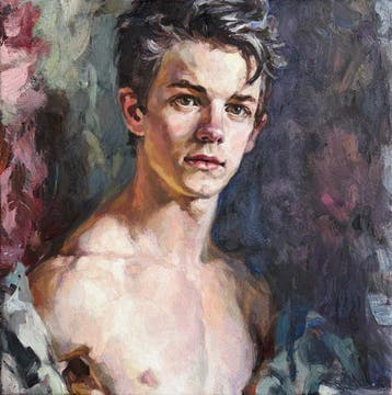 Valerii Stratiuk - portrait of a young man