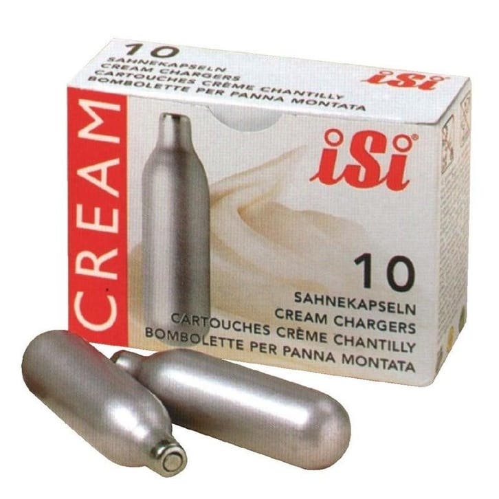 Slagroompatronen | 10 stuks | Voor K637 | 1,7(Ø)x6,5(h)cm, Zakelijke goederen, Horeca | Keukenapparatuur, Nieuw in verpakking