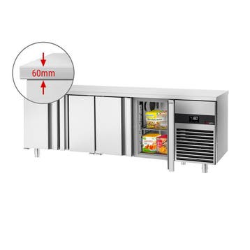 GGM Gastro | Vrieswerkbank PREMIUM - 2230x700mm - met 4 |, Verzenden, Nieuw in verpakking, RVS Meubilair