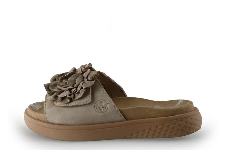 Rieker Muiltjes in maat 36 Beige, Kleding | Dames, Schoenen, Beige, Zo goed als nieuw, Overige typen, Verzenden