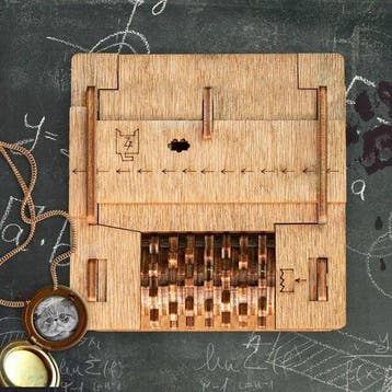 Cluebox - Schrödingers kat - 3D Puzzel - Puzzelbox, Verzenden, Nieuw, Rubik's of 3D-puzzel