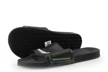 Havaianas Slippers Jongens in maat 37 Zwart, Verzenden, Jongen of Meisje, Schoenen, Zo goed als nieuw