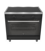 La Germania inductie fornuis 90cm, Verzenden, 60 cm of meer, Nieuw, 4 kookzones