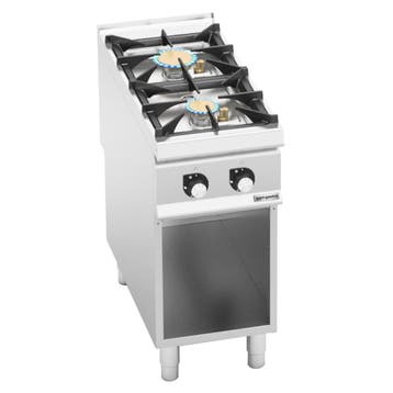 GGM Gastro | Gasfornuis - PAOLO 900 - 400x900mm - 16,0 kW -, Verzenden