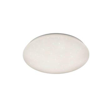 Witte plafonnière modern, Beert, 21W, 4000K LED, IP44, Ophalen of Verzenden, Nieuw