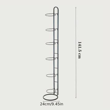 Zwarte Metalen Sportbal Organizer - Multifunctioneel Rek voo, Verzenden, Nieuw