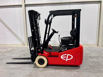 EP TCL122 Elektrische Driewiel Heftruck - 1.200 kg | Lithium, EP, Heftruck, Ophalen of Verzenden, 1000 tot 2000 kg