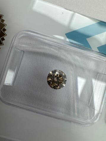 Zonder minimumprijs - 1 pcs Diamant (Natuurlijk gekleurd) -, Nieuw