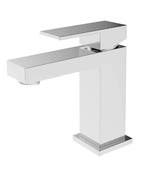 Wastafelkraan SQUARE laag 17,7cm Vierkant Chroom eenhendel, Ophalen of Verzenden, Nieuw, Chroom, Bad
