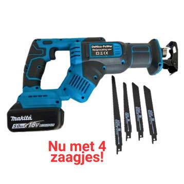ACTIE Accu Reciprozaag Snoeizaag voor Makita 18V LXT accu, Verzenden, Nieuw