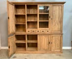 Teakhouten buffetkast 225cm super kwaliteit OP VOORRAAD!, 200 cm of meer, Teakhout, Nieuw, Ophalen of Verzenden