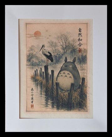 Emma Wildfang - Totoro - Series -Anime Ukiyo – Legends in, Nieuw