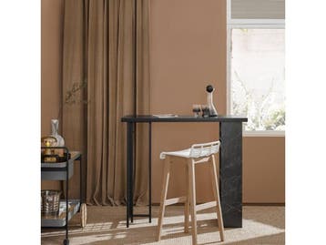 SoBuy FWT100-SCH - Bartafel - 3 Planken - Zwart, Huis en Inrichting, Verzenden, Nieuw