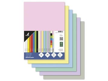 Papier Kangaro A4 160gr pastel assorti pak 50 vel, Ophalen of Verzenden, Nieuw in verpakking, Overige typen