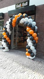 Ballonnenboog-Oranje - Wit, Nieuw