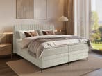 Elektrische Boxspring Monza - Teddy Beige - 140 x 200 cm, Verzenden, Beige, Nieuw, 140 cm
