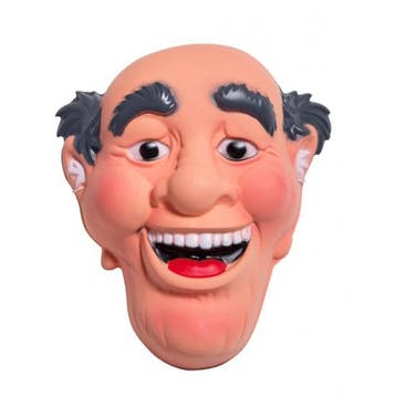 3D Abraham masker - 50 Abraham versiering, Verzenden, Nieuw