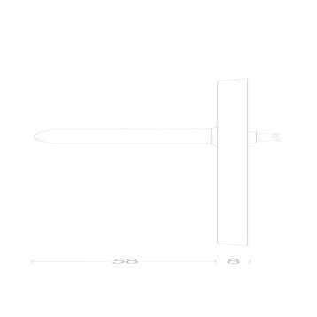 Intersteel Deurkruk Rond op schild profielcilindergat 72mm -, Verzenden, Nieuw