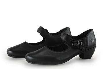 Rieker Pumps in maat 40 Zwart, Pumps, Verzenden, Zwart, Zo goed als nieuw
