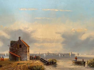 J.H Boeckhout (XX) - Landschap, Antiek en Kunst