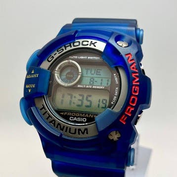 Casio - G-SHOCK FROGMAN – Mad Dog Expeditions – Titanium, Nieuw