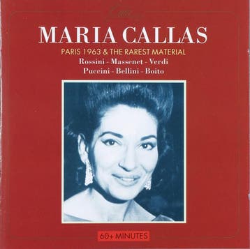 cd - Maria Callas - Paris 1963 &amp; The Rarest Material, Cd's en Dvd's, Verzenden, Zo goed als nieuw