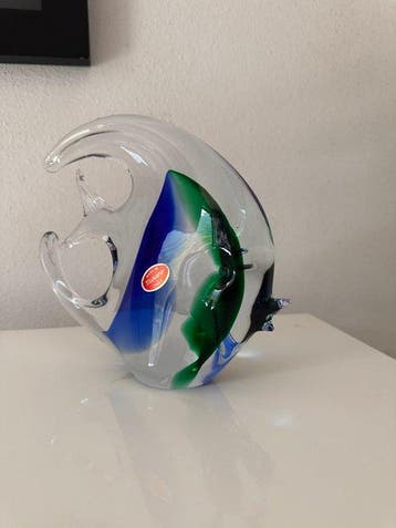 sculptuur, Pesce angelo - 18 cm - Muranoglas - 1975